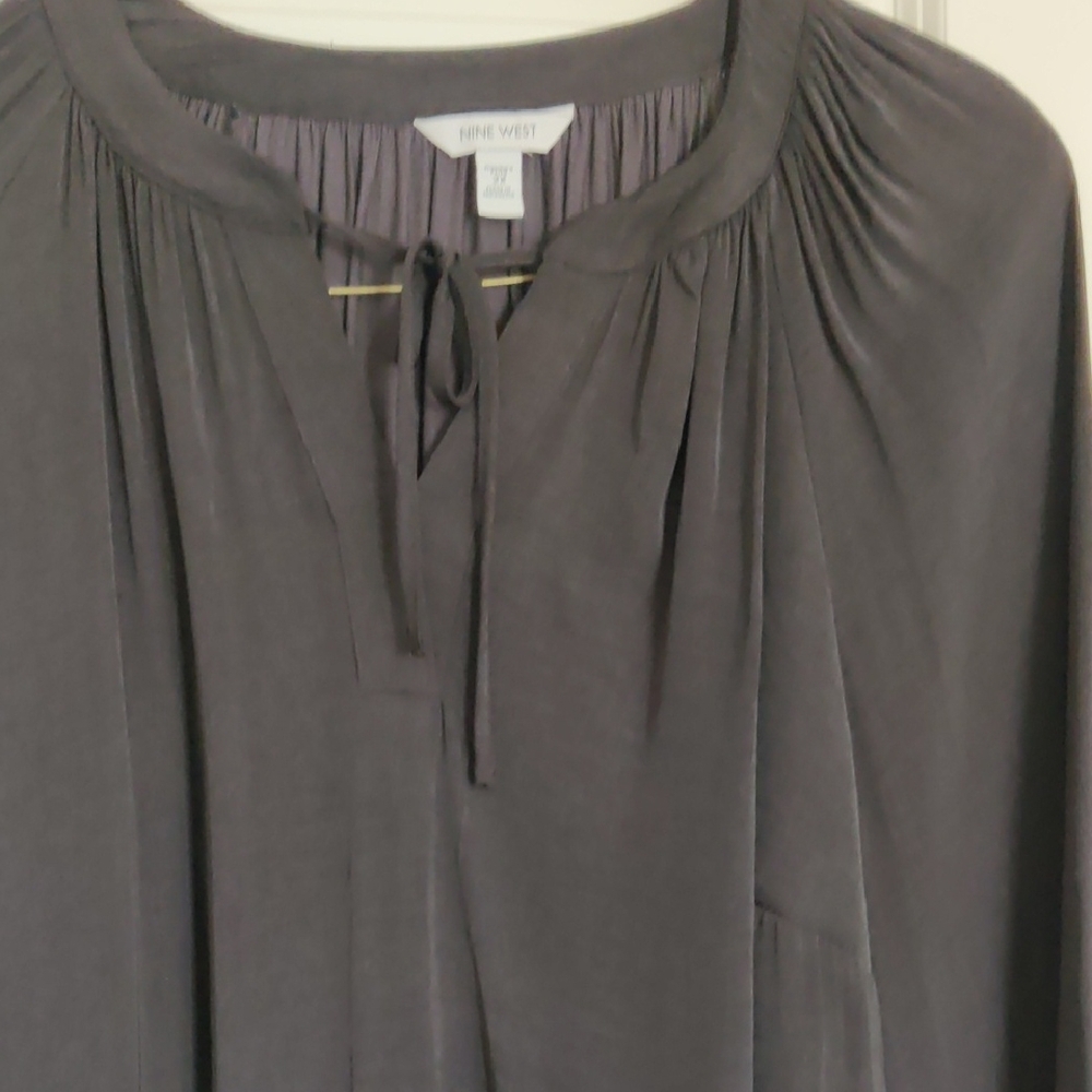 Nine West Black Blouse